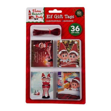 Christmas Elf Gift Tags - 36 Piece